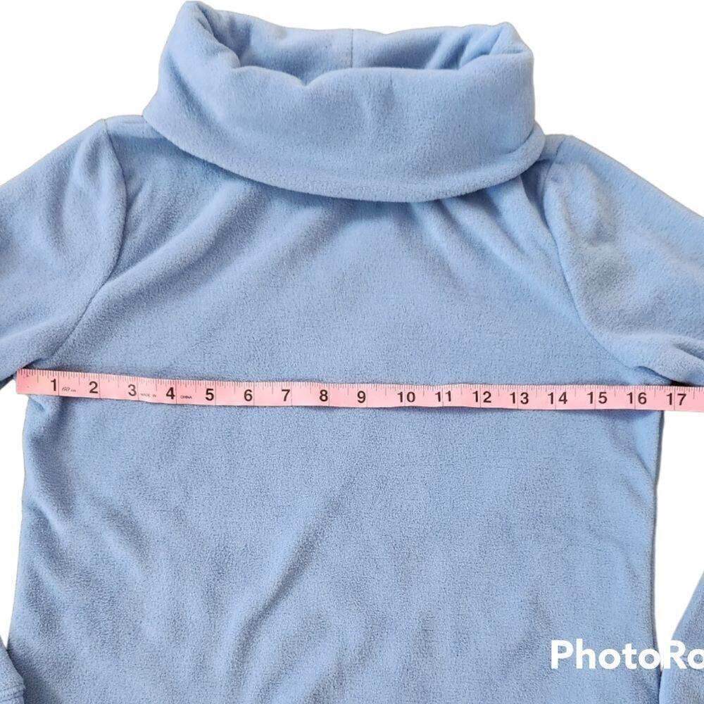 Talbots Microfleece Funnel Neck Pullover - Picture 5 of 7